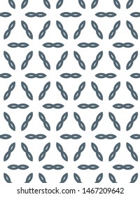 Seamless vector pattern. Background texture in geometric ornamental style.
