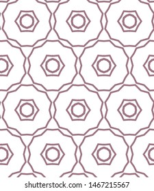 Seamless vector pattern. Background texture in geometric ornamental style.