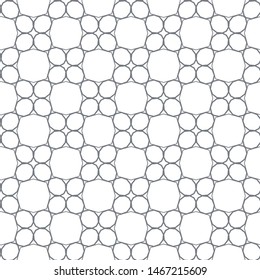 Seamless vector pattern. Background texture in geometric ornamental style.