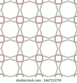 Seamless vector pattern. Background texture in geometric ornamental style.