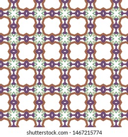 Seamless vector pattern. Background texture in geometric ornamental style.