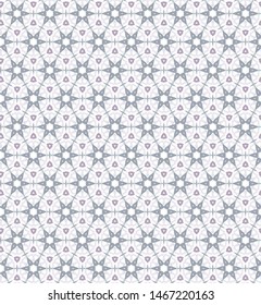 Seamless vector pattern. Background texture in geometric ornamental style.