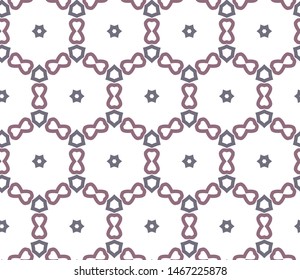 Seamless vector pattern. Background texture in geometric ornamental style.