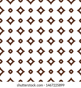 Seamless vector pattern. Background texture in geometric ornamental style.
