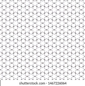 Seamless vector pattern. Background texture in geometric ornamental style.