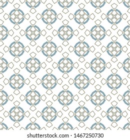 Seamless vector pattern. Background texture in geometric ornamental style.