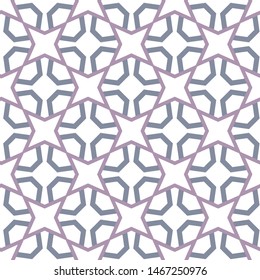 Seamless vector pattern. Background texture in geometric ornamental style.