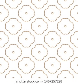 Seamless vector pattern. Background texture in geometric ornamental style.