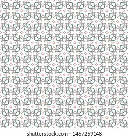 Seamless vector pattern. Background texture in geometric ornamental style.