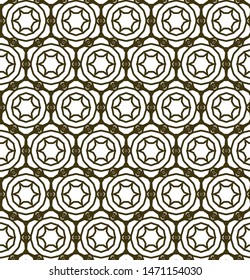 Seamless vector pattern. Background texture in geometric ornamental style.