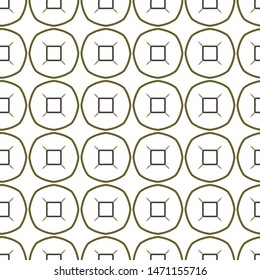 Seamless vector pattern. Background texture in geometric ornamental style.