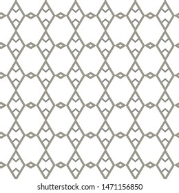 Seamless vector pattern. Background texture in geometric ornamental style.