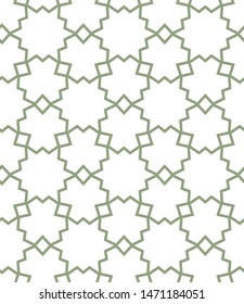 Seamless vector pattern. Background texture in geometric ornamental style.