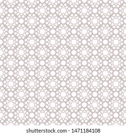 Seamless vector pattern. Background texture in geometric ornamental style.