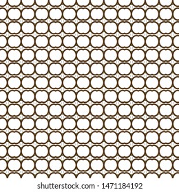 Seamless vector pattern. Background texture in geometric ornamental style.