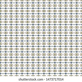 Seamless vector pattern. Background texture in geometric ornamental style.