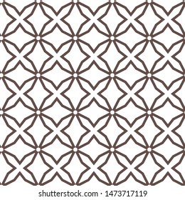 Seamless vector pattern. Background texture in geometric ornamental style.