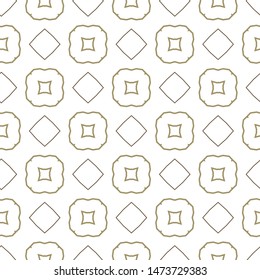 Seamless vector pattern. Background texture in geometric ornamental style.