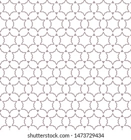 Seamless vector pattern. Background texture in geometric ornamental style.