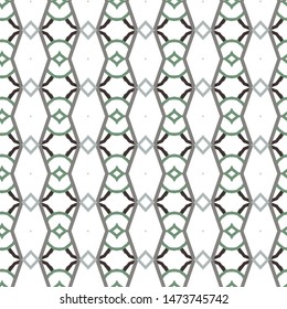 Seamless vector pattern. Background texture in geometric ornamental style.