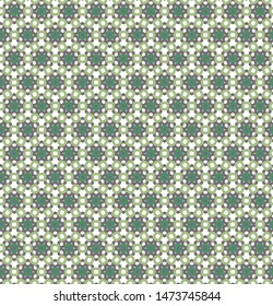 Seamless vector pattern. Background texture in geometric ornamental style.