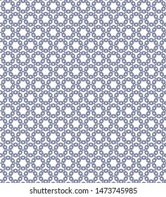 Seamless vector pattern. Background texture in geometric ornamental style.