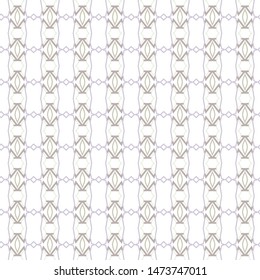 Seamless vector pattern. Background texture in geometric ornamental style.
