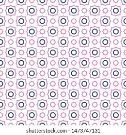 Seamless vector pattern. Background texture in geometric ornamental style.