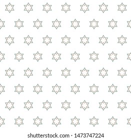 Seamless vector pattern. Background texture in geometric ornamental style.