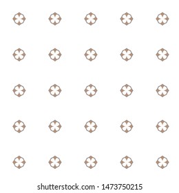 Seamless vector pattern. Background texture in geometric ornamental style.
