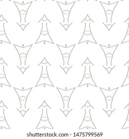 Seamless vector pattern. Background texture in geometric ornamental style.