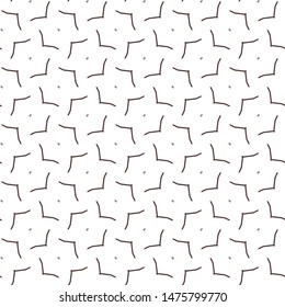 Seamless vector pattern. Background texture in geometric ornamental style.