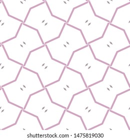 Seamless vector pattern. Background texture in geometric ornamental style.