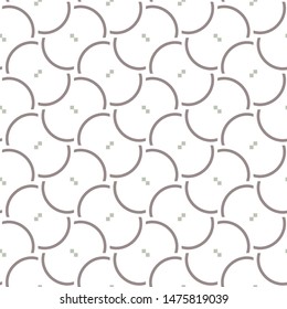 Seamless vector pattern. Background texture in geometric ornamental style.