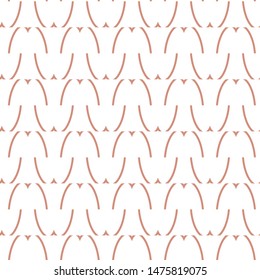 Seamless vector pattern. Background texture in geometric ornamental style.