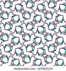 Seamless vector pattern. Background texture in geometric ornamental style.