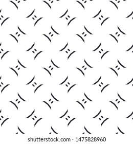 Seamless vector pattern. Background texture in geometric ornamental style.