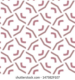 Seamless vector pattern. Background texture in geometric ornamental style.