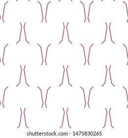 Seamless vector pattern. Background texture in geometric ornamental style.