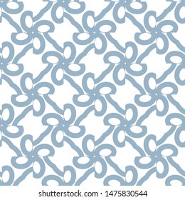 Seamless vector pattern. Background texture in geometric ornamental style.