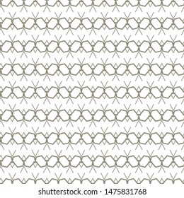 Seamless vector pattern. Background texture in geometric ornamental style.