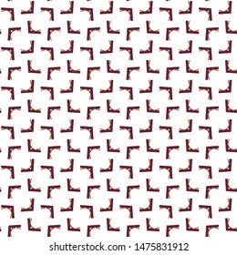 Seamless vector pattern. Background texture in geometric ornamental style.