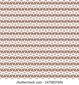 Seamless vector pattern. Background texture in geometric ornamental style.