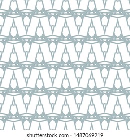 Seamless vector pattern. Background texture in geometric ornamental style.