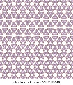 Seamless vector pattern. Background texture in geometric ornamental style.