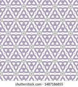 Seamless vector pattern. Background texture in geometric ornamental style.