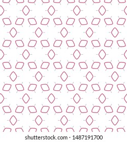 Seamless vector pattern. Background texture in geometric ornamental style.