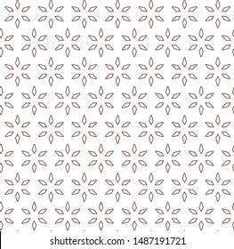 Seamless vector pattern. Background texture in geometric ornamental style.