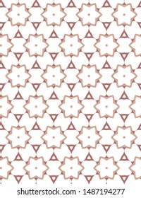 Seamless vector pattern. Background texture in geometric ornamental style.