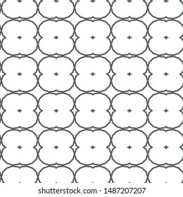 Seamless vector pattern. Background texture in geometric ornamental style.